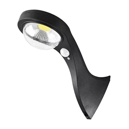 Powermaster 7390 JX-655A Hareket Sensörlü 3 Modlu Cob Ledli Solar Sokak Duvar Lambası