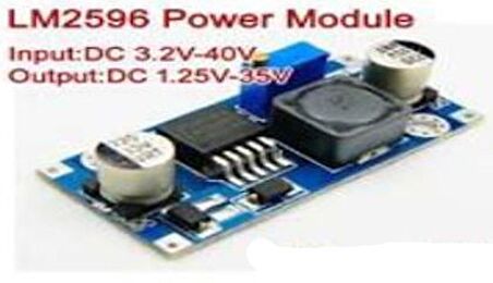 POWER SUPPLY KADEMELİ MODÜL CA-2596 DC/DC 3.2V-40V GİRİŞLİ 1.25V-35V ÇIKIŞLI