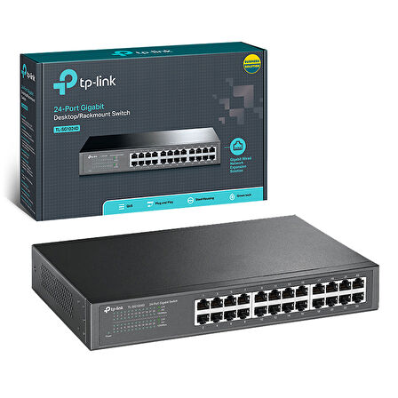 Ayt TP-Link TL-SG1024D 10 100 1000 Gigabit Switch 24 Port