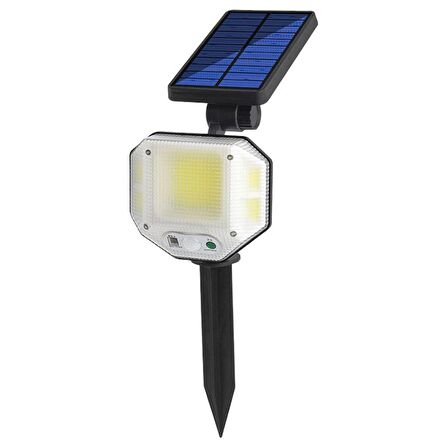 Powermaster Sensörlü Kumandalı 3 Kademeli Solarlı Bahçe Aydınlatma Lambası XF-706A