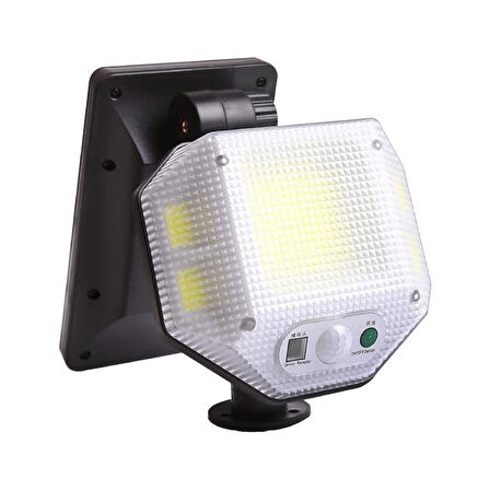 Powermaster Sensörlü Kumandalı 3 Kademeli Solarlı Bahçe Aydınlatma Lambası XF-706A