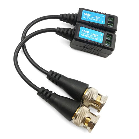 Ayt Powermaster PM-3895 MAX 600 Metre 5 MP HD-TVI CVI AHD CVBS Video Balun