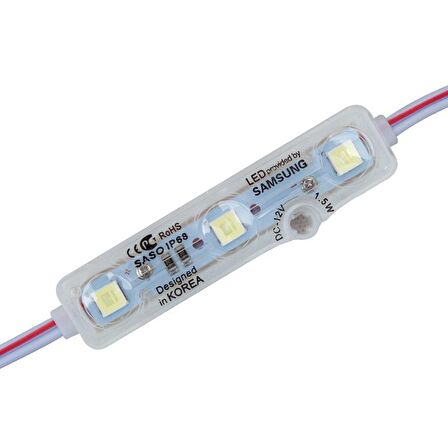 POWERMASTER 12V IP67 SAMSUNG 5054 BEYAZ MODÜL LED