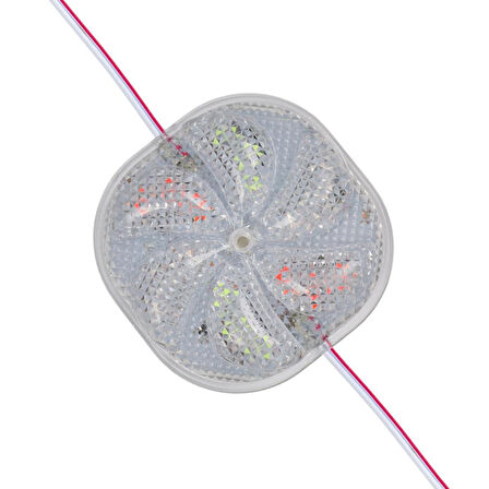 Powermaster 12 Volt 3 Watt Karışık (R+G+B) Yanıp Sönen 6565-2835 Modül Led
