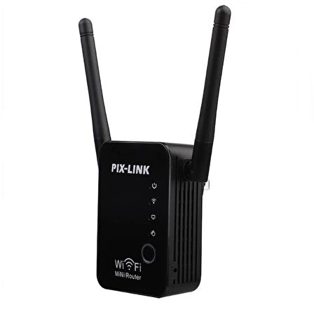 Powermaster PM-15939 300 Mbps 2.4 Ghz Wifi Repeater Destekli Sinyal Genişletici