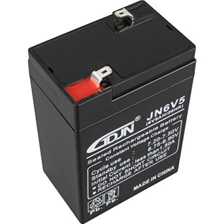 GDJN JN6V4.5 6 VOLT - 5 AMPER IŞILDAK AKÜSÜ