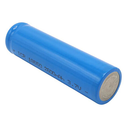 Powermaster PM-17646 3.7 Volt 2600Mah LI-ION 18650 Başlıklı Şarj Edilebilir Lityum Pil