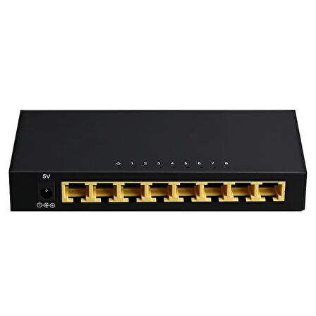 POWERMASTER 8 PORT 1000MBPS GIGABIT ETHERNET SWITCH HUB