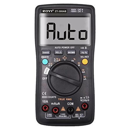 ZOYI ZT-300AB BLUETOOTH DİJİTAL ÖLÇÜ ALETİ