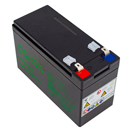 AKÜ 12 VOLT 9 AMPER POWERMASTER ( 150 X 65 X 90 MM )