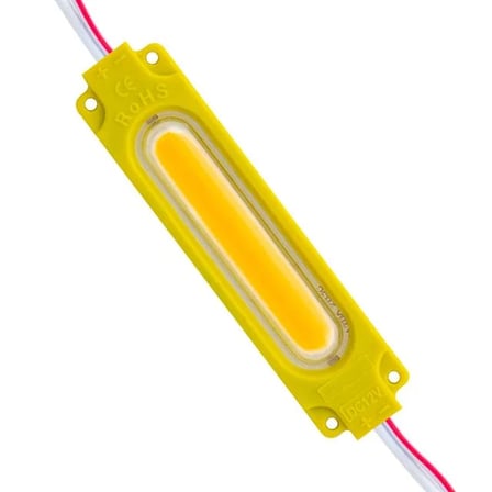 Powermaster 12 Volt 2 Watt Sarı Modül Led (68x16 Mm) (5 Adet)