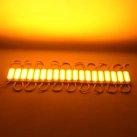 Powermaster 12 Volt 2 Watt Sarı Modül Led (68x16 Mm) (5 Adet)