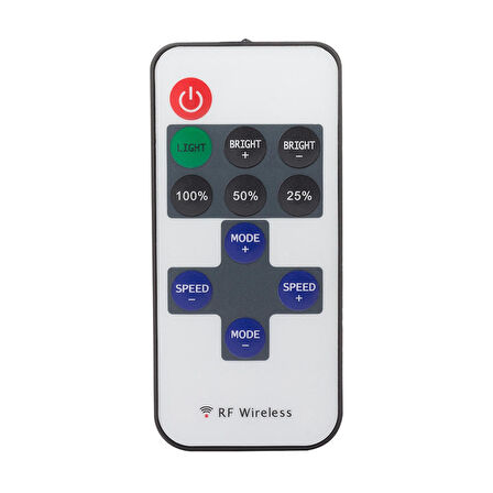 POWERMASTER LED KONTROL CİHAZI 5-12-24 VOLT RF ŞERİT LED DİMMER UZAKTAN KUMANDA