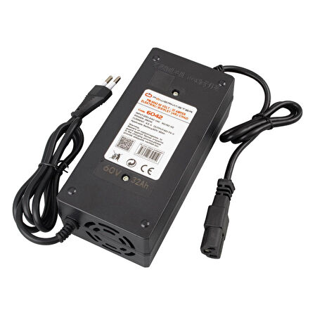 Powermaster 60 Volt 32 Amper Elektrikli Bisiklet Scooter Şarj Cihazı Aleti PM-6042