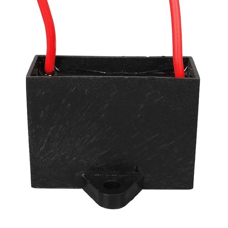 3 uF 450 Volt Kablolu Kare Tip Kutupsuz Kondansatör (5 Adet)