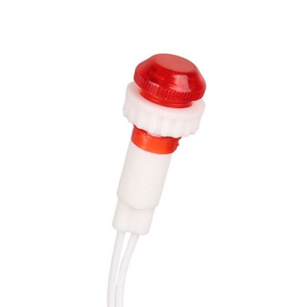 IC-227 Kablolu Sinyal Lambası Plastik 10 Mm (XD10-6W) (5 Adet)