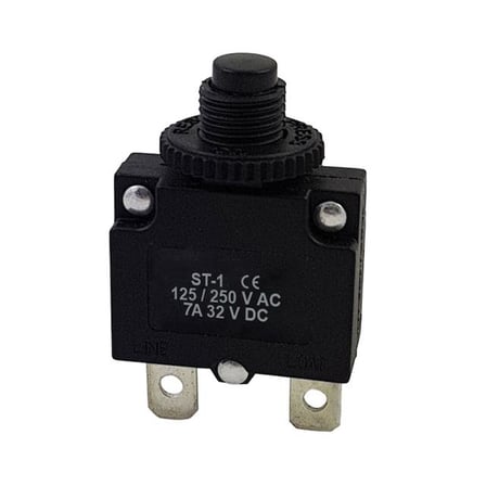 PowerMaster IC-271S ST-1 Termik Resetli Sigorta 125/250V AC 32V DC 7 Amper (5 Adet)