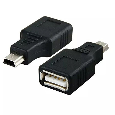 POWERMASTER USB DİŞİ/MİNİ USB ERKEK ÇEVİRİCİ ADAPTÖR