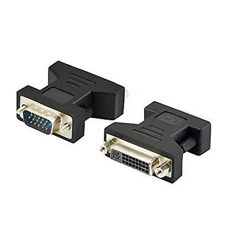 POWERMASTER PM-5260 VGA - DVI DİŞİ 24+5 PİN 15 PİN ERKEK DÖNÜŞTÜRÜCÜ ÇEVİRİCİ APARAT (VGA TO DVI)