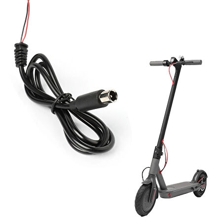 Powermaster PM-14822 42 Volt 2 Amper Elektrikli Scooter Şarj Cihazı Kablosu Xiaomi M365 İçin