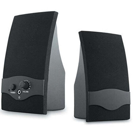 Snopy SN-84 2.0 Siyah 1+1 USB Speaker Bilgisayar Pc Yanı Hoparlör