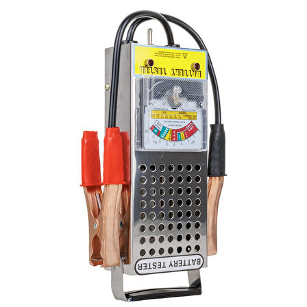 POWERMASTER PM-15916  6 VOLT - 12 VOLT - 100 AMPER ANALOG BATARYA AKÜ ÖLÇÜ TEST ALETİ