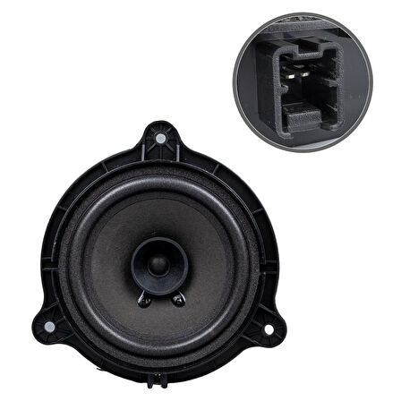 Magicvoice Mv-650 16 Cm 4 Ohm 120 Watt Oto Hoparlör Nissan Araç Kapı Hoparlörü Tekli 3 Vidalı