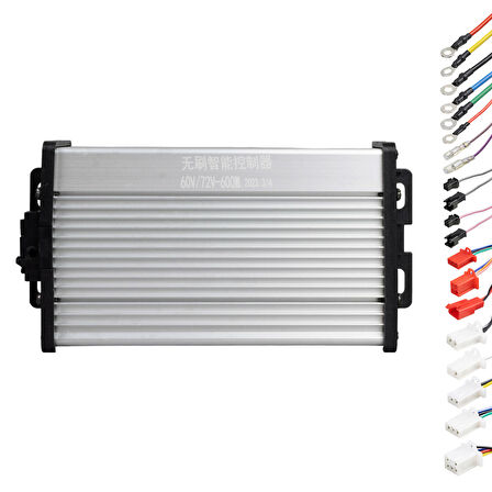 POWERMASTER SD-21466 60V-72V 600W ELEKTRİKLİ BİSİKLET VE SCOOTER AKILLI GÜÇ KONTROL ÜNİTESİ