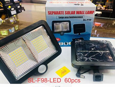 Ayt Powermaster SL-F98 Hareket Sensörlü Solar Güneş Enerjili Bahçe Aydınlatması