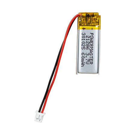 Powermaster 301025 3.7 Volt 60 Mah Lityum Polimer Pil