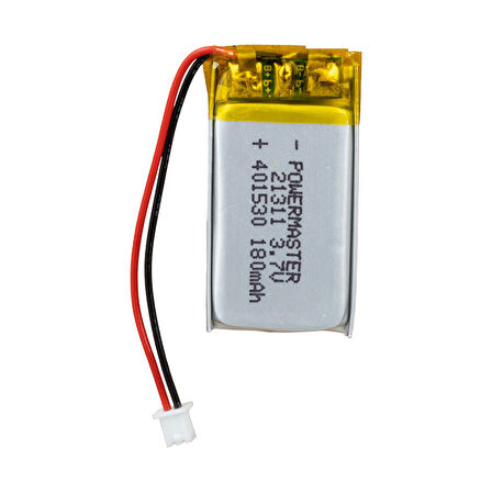 Powermaster 401530 3.7 Volt 180 Mah Lityum Polimer Pil