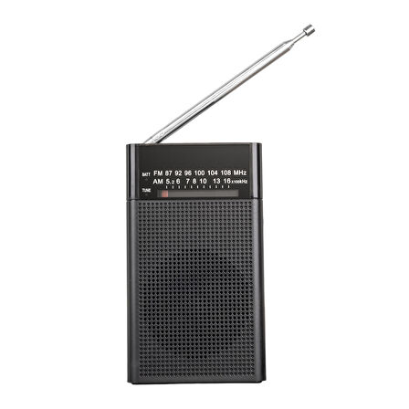 Magicvoice Mv-21801 Cep Tipi Mini Analog Radyo Fm Radyo Deprem Çantasına Uygun