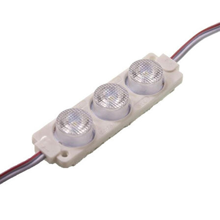 POWERMASTER MODÜL LED 12V 3W YEŞİL 74X20 MM 3030 (20 Adet)  