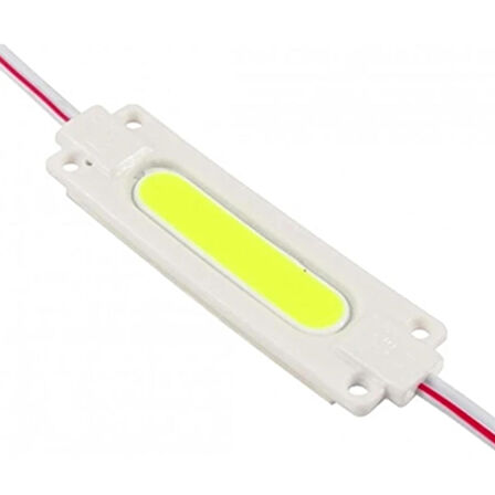 POWERMASTER MODÜL LED 12V 2.4W PEMBE COB 40X22 MM (20 Adet)