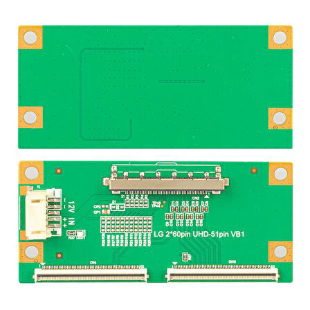 Weko 2*60 Pin- 51 Pin LG T-CON Flexi Çevirici Board