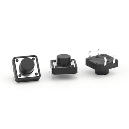 Dıp Switch 12x12x7 Mm Buton (10 Adet)