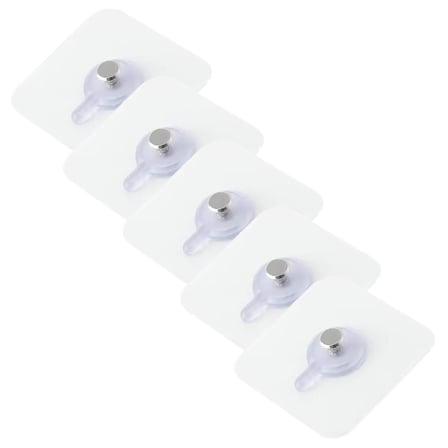 S'82 Yapışkanlı Askı Aparatı 5'li Set 60x60 mm