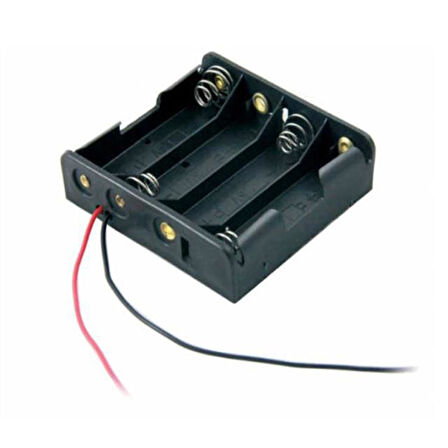 Pil Yuvası Aa 4'lü Yan Yana (IC-234A)