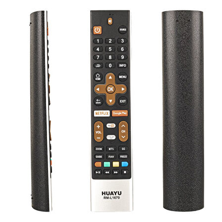 Ayt Kl Skyworth Panasonic Sanyo Motorola Thomson Netflix Google Play Tuşlu Uzaktan Kumanda