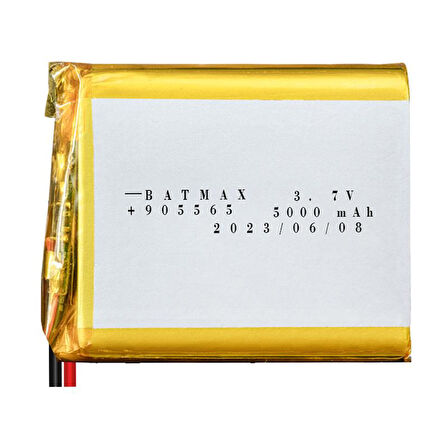 Powermaster 905565 3.7V 5000Mah Lityum Polimer Pil