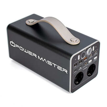 Ayt Powermaster ES300 300 Watt Taşınabilir Güç İstasyonu Kamp Tipi Elektrik Sağlayıcı Güç Kaynağı
