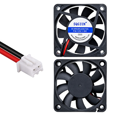 POWERMASTER IC-216 FIRÇASIZ DC FAN 60X60X15MM 12 VOLT 2 PİN