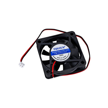 POWERMASTER IC-216A FIRÇASIZ DC FAN 60X60X15MM 24 VOLT 2 PİN