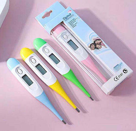Ayt Powermaster PM-24697 Ateş Ölçümü İçin Dijital Termometre Koltuk Altı Ateş Ölçer