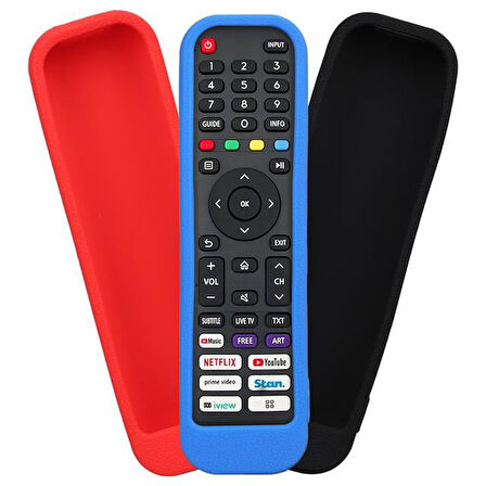 Weko WK-24738 Silikon Kumanda Koruma Kılıfı Sharp Tv Marka İçin Uydundur