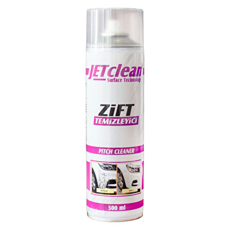 JetClean 500 Ml Zift Temizleyici Sprey Oto Araç İçin Asfalt Zifti Temizleme Spreyi