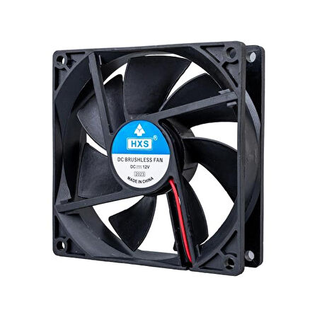 Powermaster IC-216 Fırçasız DC Fan 92X92x25mm 12 Volt 2 Pin