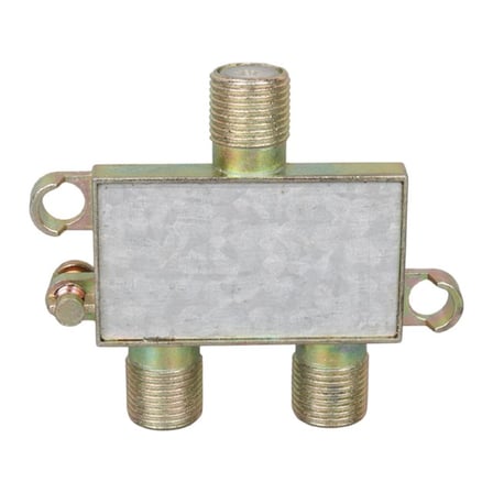 Mag S21-02 1/2 Yollu Kablo TV Sinyal Ayırıcı Splitter - 5-900 MHz Frekans Bölücü Çoklayıcı (5 Adet)