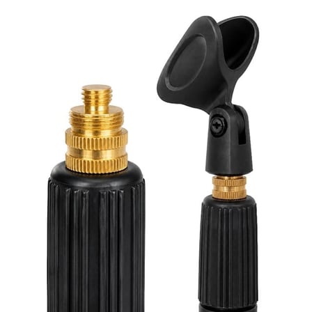 Magicvoice MV-16865 Profesyonel Metal Masaüstü El Mikrofon Standı Metal Yükseklik Ayarlı