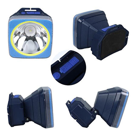 Powermaster ZJ-8004 Cob - Power Led Büyük Boy Kafa Lambası